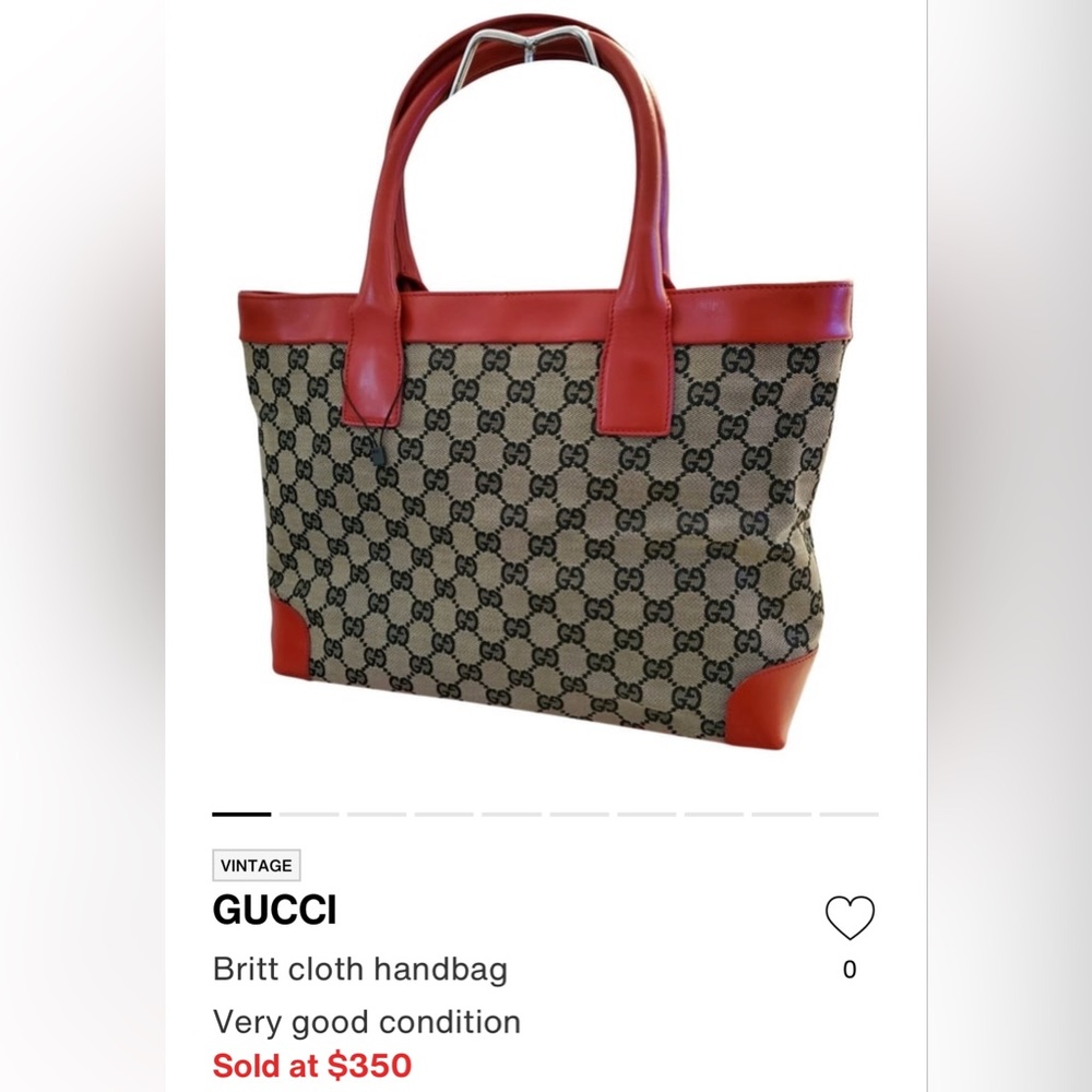 ***Sold Via Vestiarie Collective Platform **** Authentic Gucci